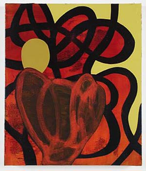 untitled, 50 x 45 cm, oil on canvas, mark dixon