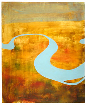 river (blue) a study